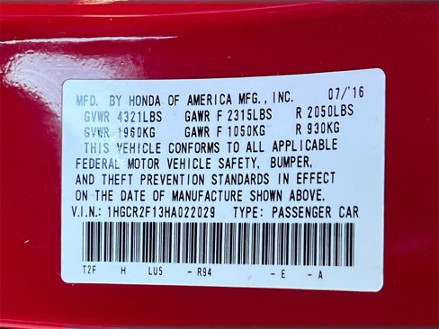 Used 2017 Honda Accord Sport Special Edition image 30