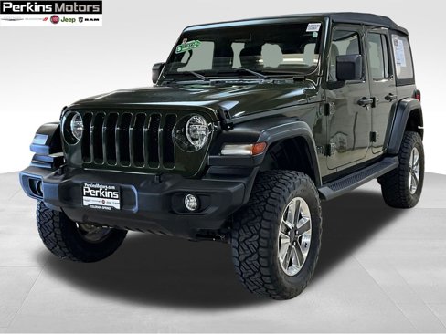 Used 2022 Jeep Wrangler Unlimited Sport image 3