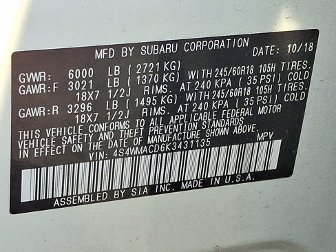 Used 2019 Subaru Ascent Premium image 30