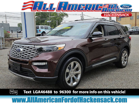 Certified 2020 Ford Explorer Platinum w/ Premium Technology Package image 1