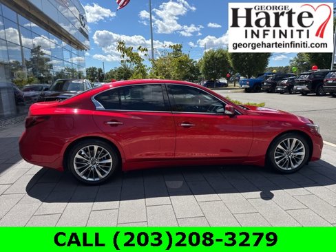 Certified 2022 INFINITI Q50 Luxe w/ Cargo Package image 8