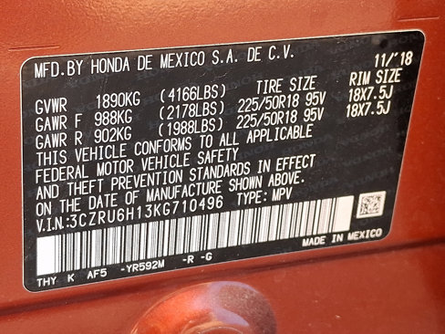Used 2019 Honda HR-V Sport image 26