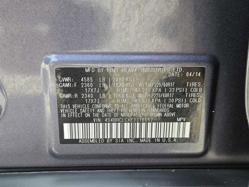 Used 2014 Subaru Outback 2.5i Limited image 32