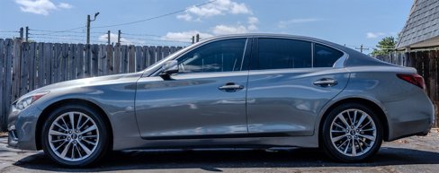 Used 2018 INFINITI Q50 Luxe w/ Essential Package (3.0T Luxe) image 2