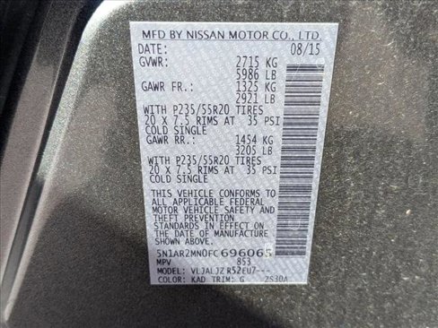 Used 2015 Nissan Pathfinder Platinum image 20