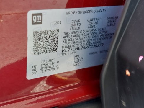 Used 2024 Chevrolet Trax LT w/ Driver Confidence Package image 29
