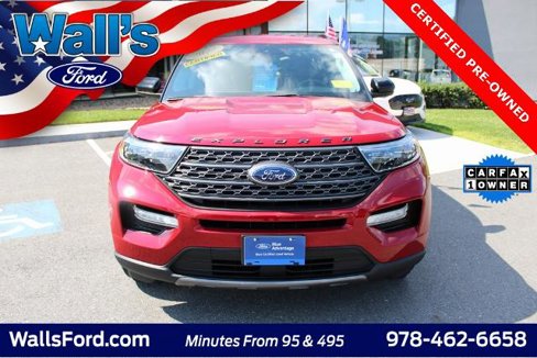 Certified 2022 Ford Explorer XLT w/ Equipment Group 202A image 2