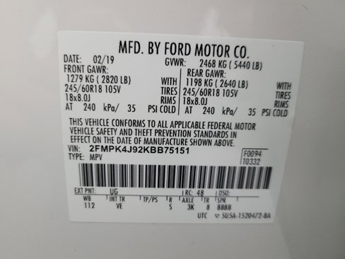 Used 2019 Ford Edge SEL w/ Equipment Group 201A image 33