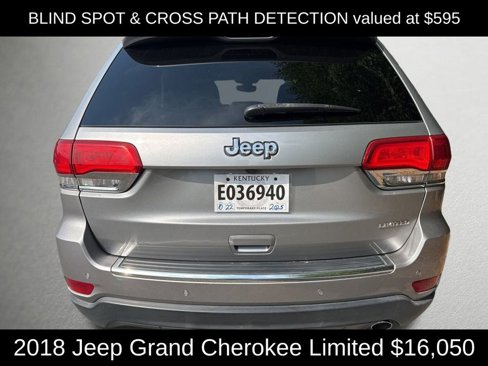 Used 2018 Jeep Grand Cherokee Limited image 4