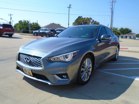Used 2021 INFINITI Q50 Luxe image 3