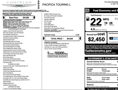 Used 2024 Chrysler Pacifica Touring-L image 33