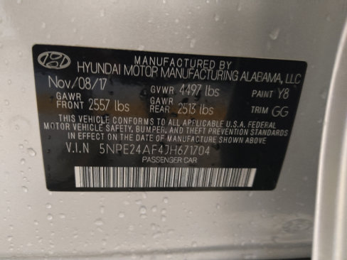 Used 2018 Hyundai Sonata SE image 33