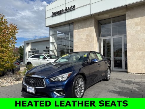 Certified 2022 INFINITI Q50 Luxe w/ Cargo Package image 3