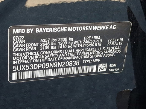 Certified 2022 BMW X3 xDrive30i w/ Premium Package 2 image 32