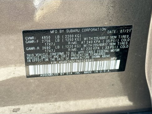 Used 2022 Subaru Outback Premium image 32