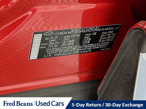 Used 2022 Hyundai Santa Fe SEL w/ Convenience Package image 33