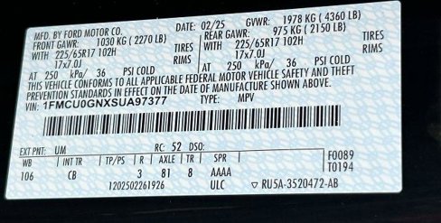 New 2025 Ford Escape Active image 27