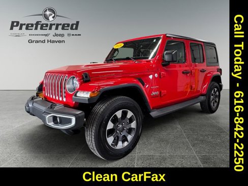 Used 2018 Jeep Wrangler Unlimited Sahara image 1