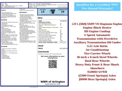 Used 2002 Dodge Ram 3500 Truck 2WD Regular Cab image 2