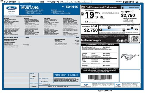 Used 2015 Ford Mustang 50 Years image 38