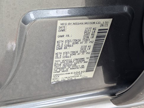 Used 2022 Nissan Frontier S w/ Technology Package image 30