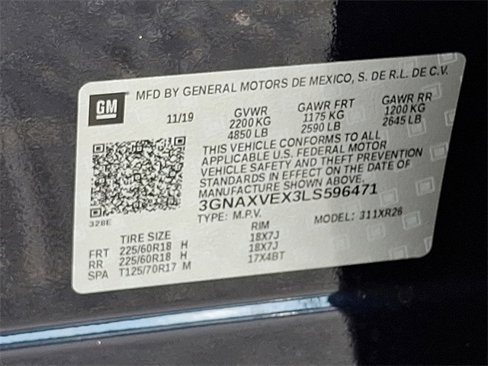 Used 2020 Chevrolet Equinox LT image 29
