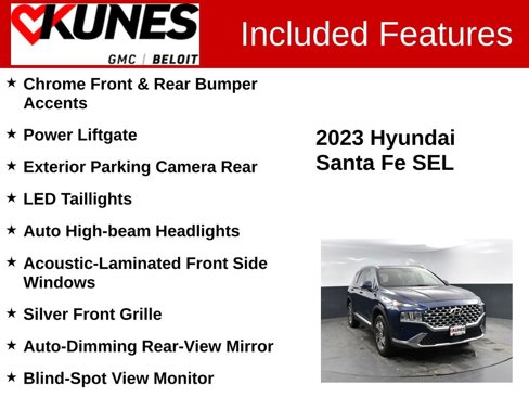Used 2023 Hyundai Santa Fe SEL w/ Premium Package image 3