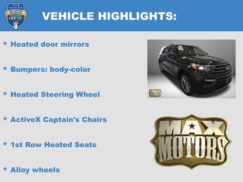 Used 2022 Ford Explorer XLT w/ Equipment Group 202A image 16