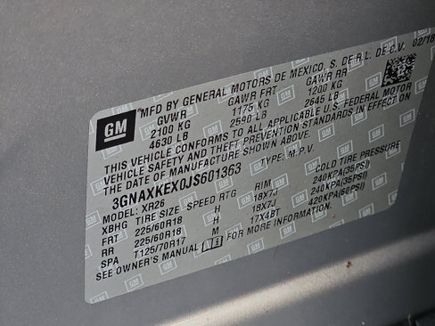 Used 2018 Chevrolet Equinox LT image 26