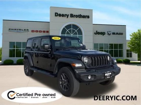 Certified 2024 Jeep Wrangler Unlimited Sport image 1