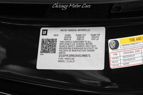 Used 2019 Chevrolet Camaro ZL1 image 63