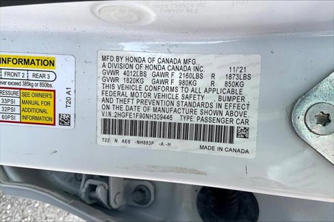 Used 2022 Honda Civic Touring image 16