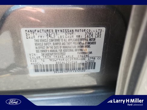 Used 2015 Nissan Sentra S image 24
