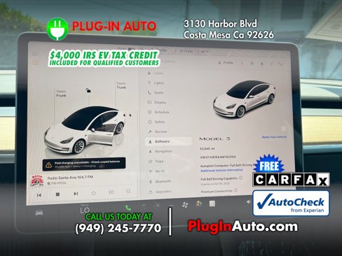 Used 2022 Tesla Model 3 Standard Range image 2