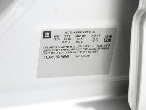 Used 2016 Chevrolet Sonic LS image 18