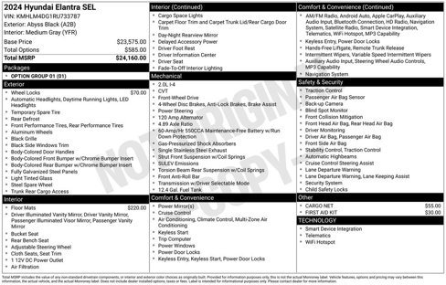 Certified 2024 Hyundai Elantra SEL image 9