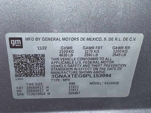 Used 2023 Chevrolet Equinox LT w/ Driver Convenience Package image 33