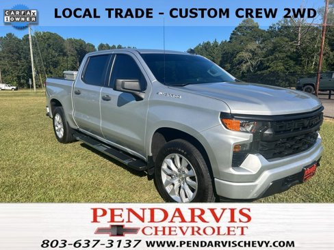 Used 2022 Chevrolet Silverado 1500 Custom image 1