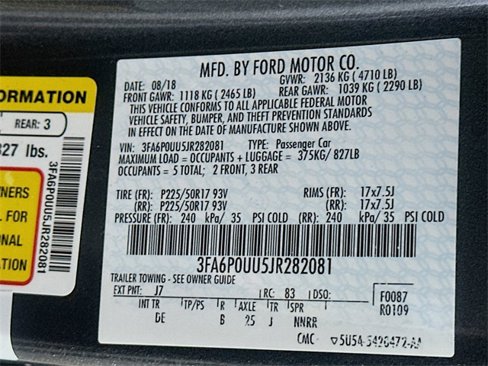 Used 2018 Ford Fusion S image 29