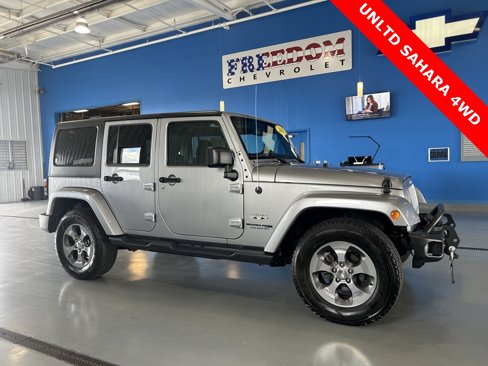 Used 2018 Jeep Wrangler Unlimited Sahara image 1