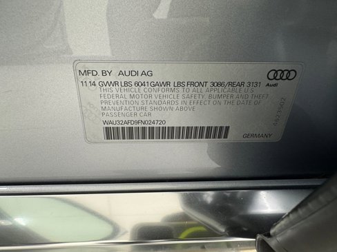 Used 2015 Audi A8 L 4.0T w/ Premium Package image 37