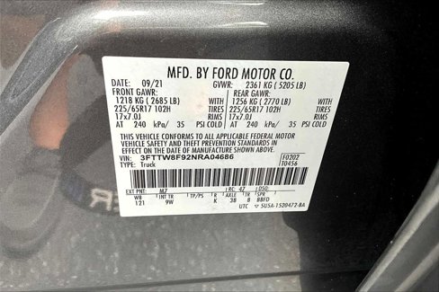 Used 2022 Ford Maverick XL w/ Equipment Group 100A Standard image 31