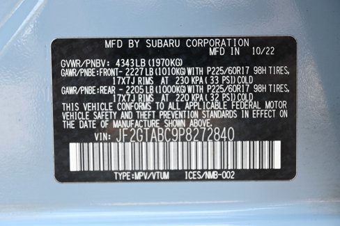 Certified 2023 Subaru Crosstrek 2.0i image 35