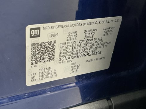 Used 2022 Chevrolet Equinox RS image 36