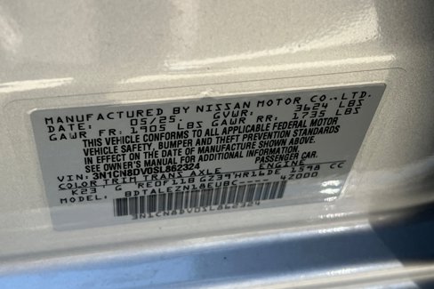 New 2025 Nissan Versa S w/ S Plus Package image 34