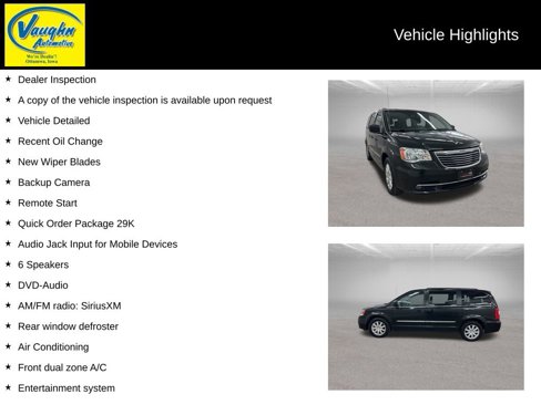 Used 2016 Chrysler Town & Country Touring image 2
