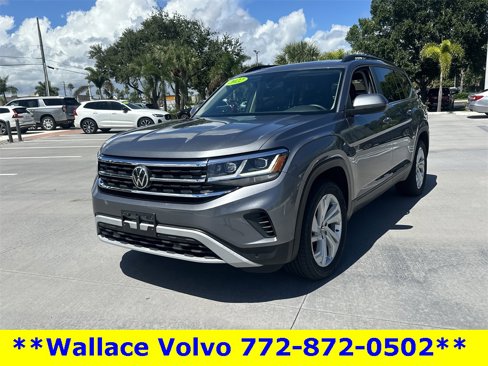 Used 2022 Volkswagen Atlas SE w/ Panoramic Sunroof Package image 2