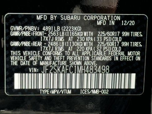 Used 2021 Subaru Forester Premium w/ Popular Package #1 image 20