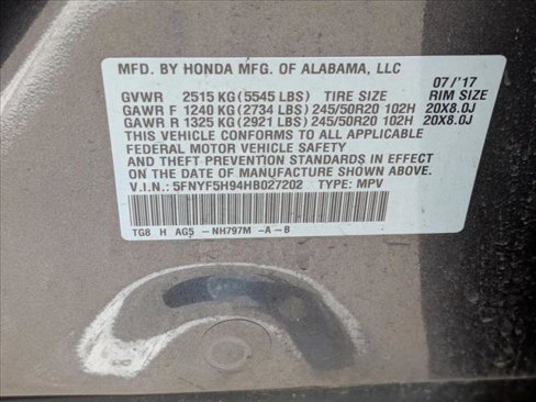 Used 2017 Honda Pilot Touring image 24
