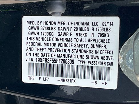 Used 2015 Honda Civic LX image 26